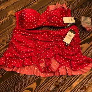 2 piece with skirted bottom